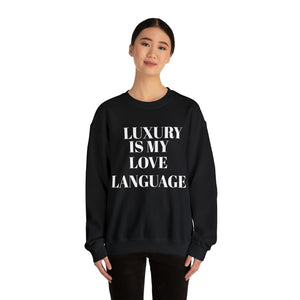 Endearments Love Language Unisex Heavy Blend™ Crewneck Sweatshirt