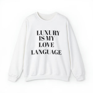 Endearments Love Language Unisex Heavy Blend™ Crewneck Sweatshirt