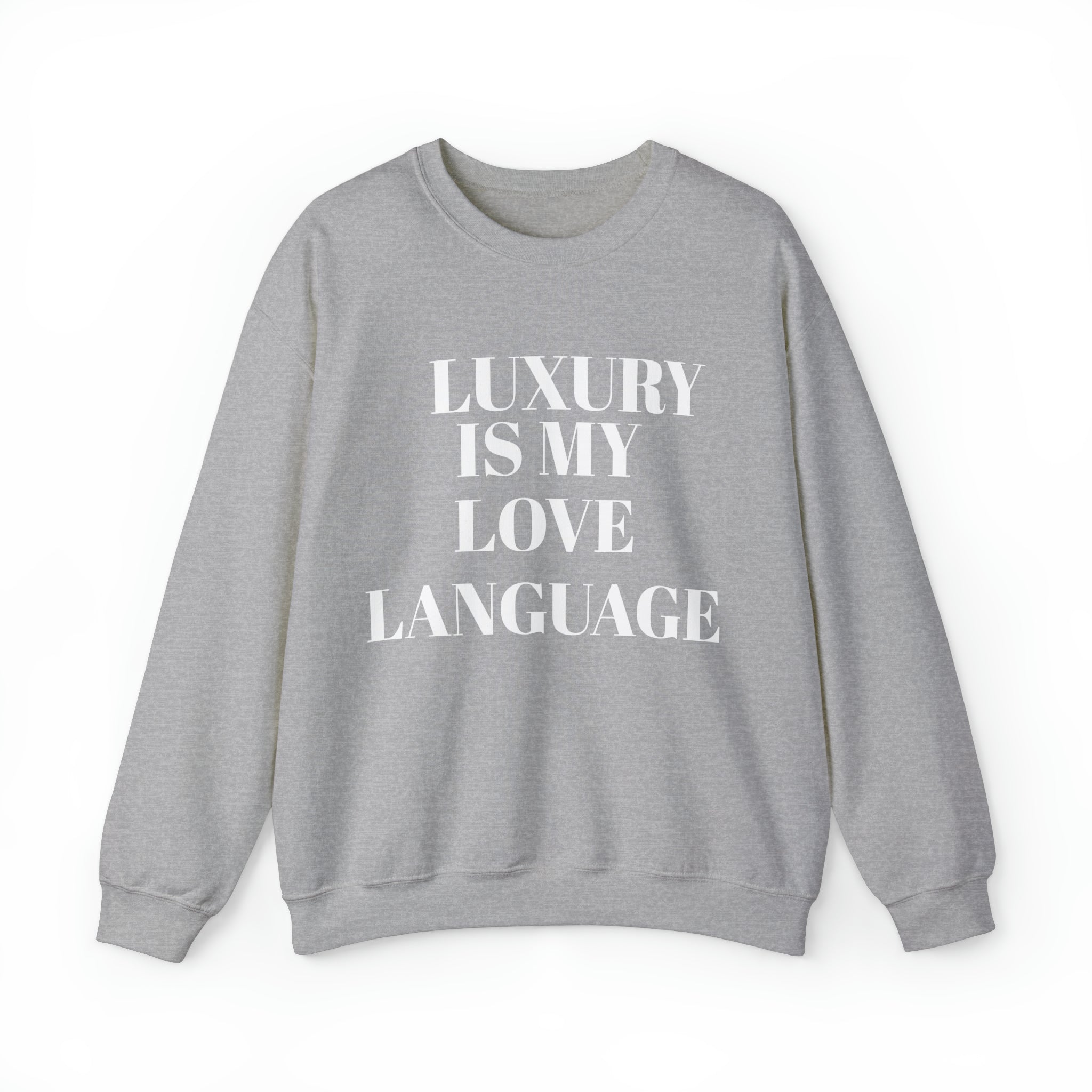 Endearments Love Language Unisex Heavy Blend™ Crewneck Sweatshirt